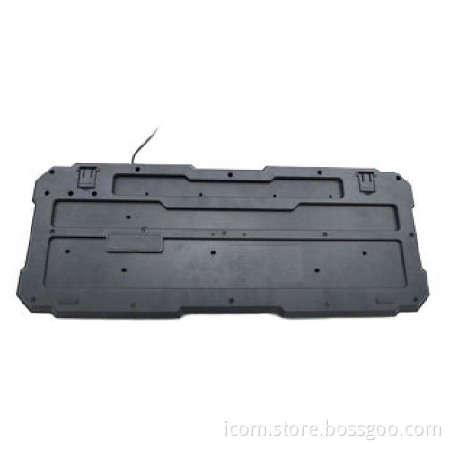 Multimedia Keyboard with 104 Standard Keys and 8 Enhanced Hot-keys, FCC, CE Marks